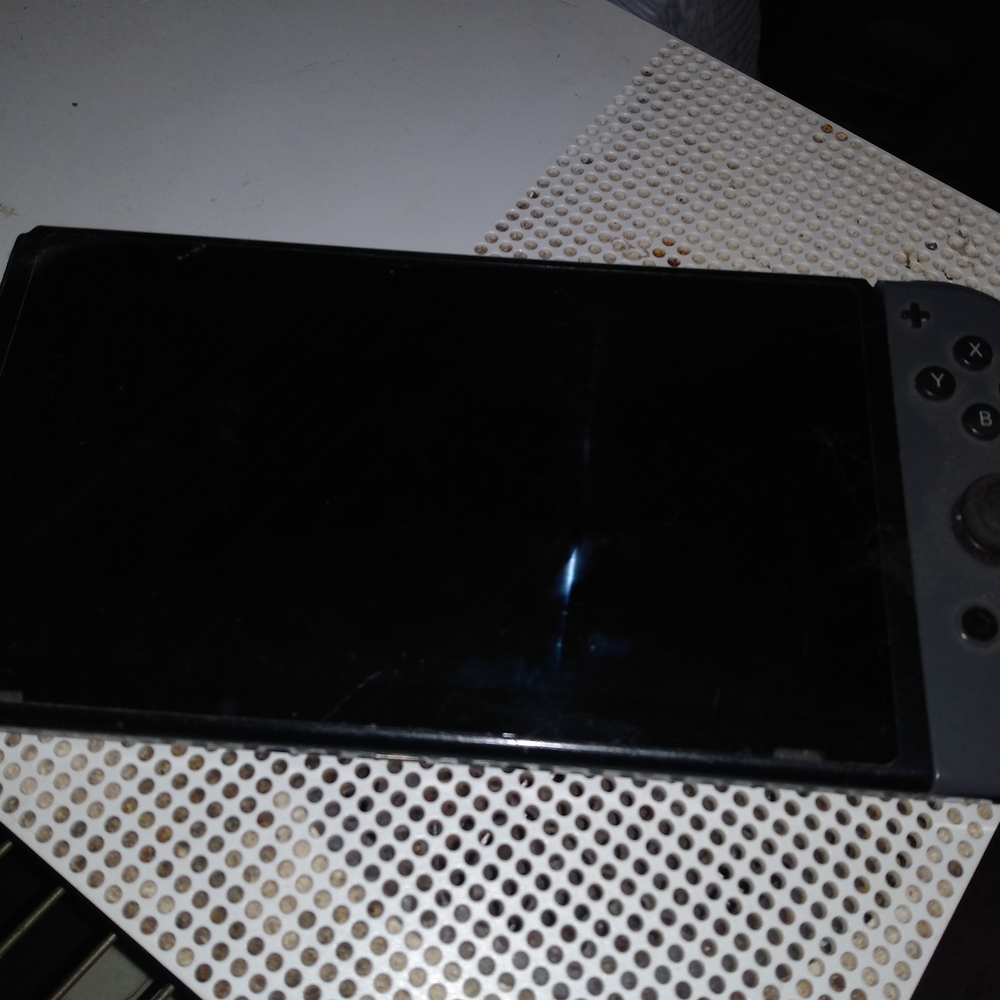 Gray Handheld Gaming Console